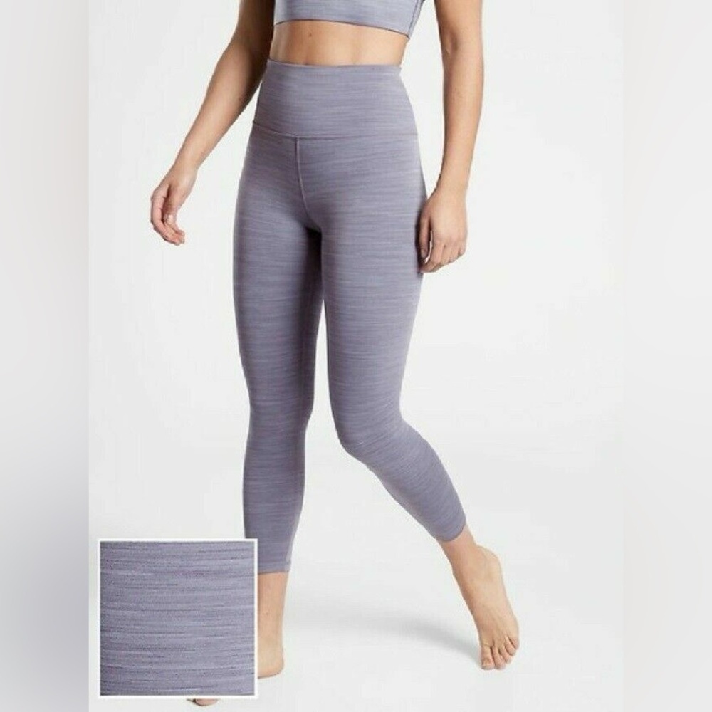 Athleta Women’s Elation Space Dye 7/8 Tight Active Wear Leggings Size Medium